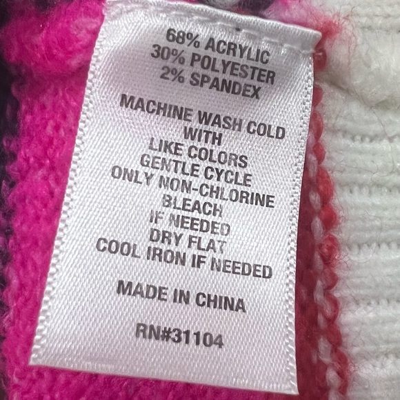 Crown & Ivey Striped Slouchy Mock Turtleneck Sweater Womens Size Lg NWOT!! - Picture 5 of 5